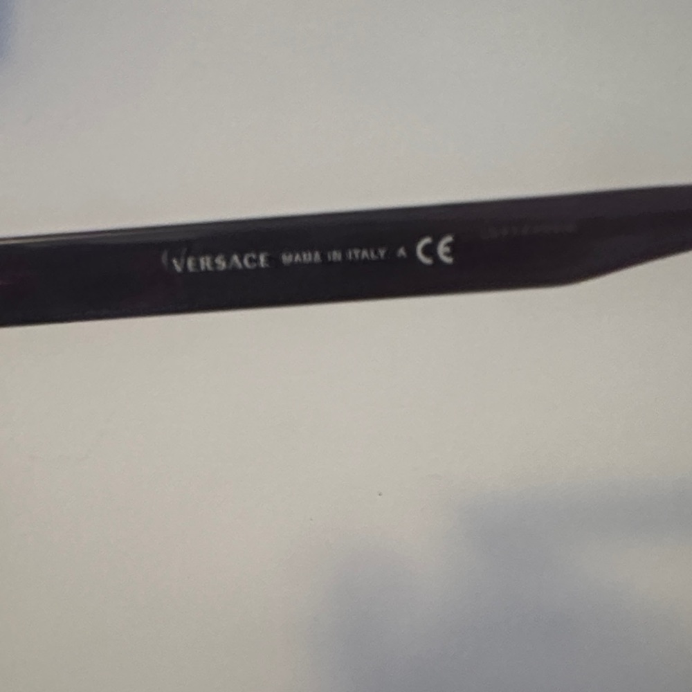 Versace Women's Elegant Burgundy Sunglasses - Picture 6 of 6
